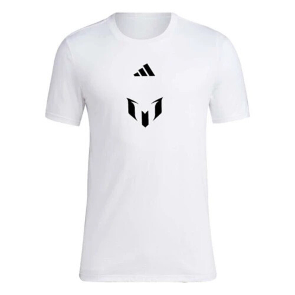Adidas Inter Miami CF Lionel Messi #10 T-Shirt Men's White Short Sleeve APP2446